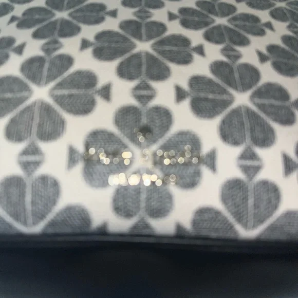 Authentic Kate Spade Black and Cream Floral Crossbody Bag - Picture 2 of 16